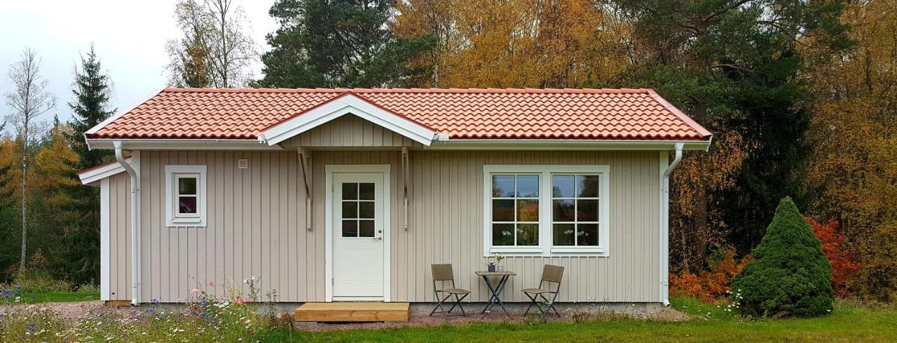 Nybyggd Stuga Intill Skogsbrynet - New Built Cottage Next To The Cowberry Forest Mora Extérieur photo